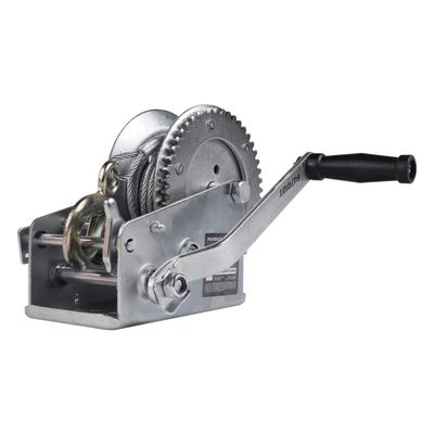 Лебедка ручная барабанная PATRIOT WH 1100B, усилие 1100 кг, трос 8м, переносная - изображение 22