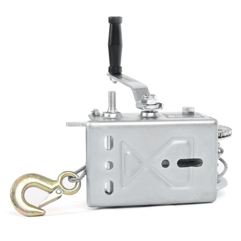 Лебедка ручная барабанная PATRIOT WH 1100B, усилие 1100 кг, трос 8м, переносная - изображение 4