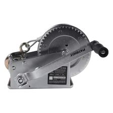 Лебедка ручная барабанная PATRIOT WH 1500B, усилие 1500 кг, трос 8м - изображение 8