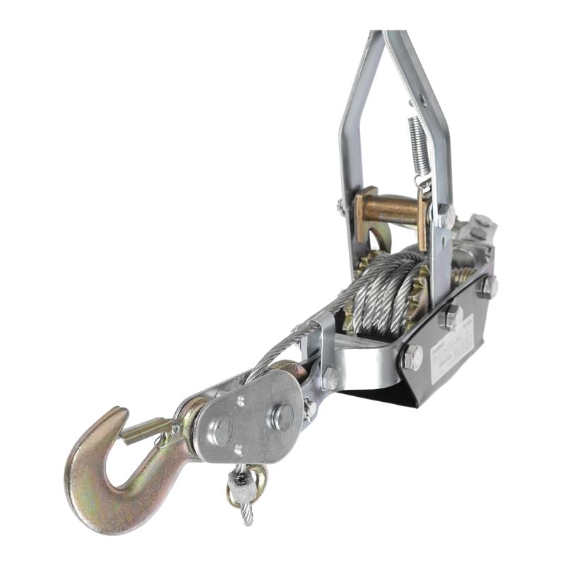 Лебедка ручная рычажная PATRIOT WH 4000R, усилие 4000 кг, трос 3м, переносная - изображение 5