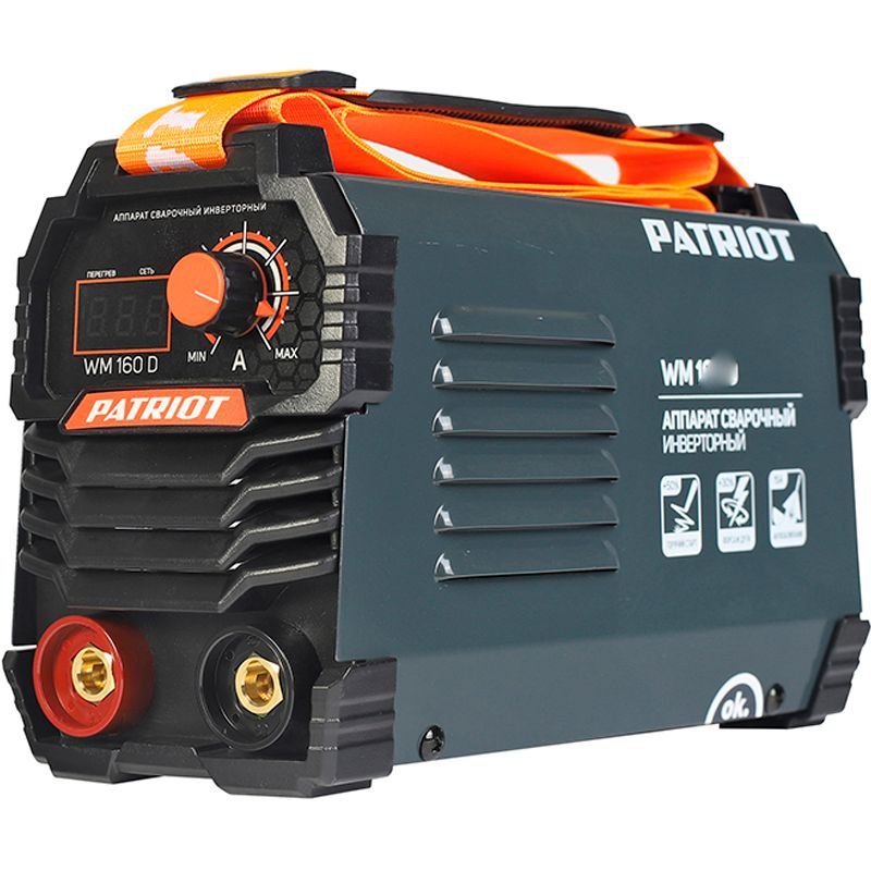 Аппарат сварочный инверторный PATRIOT WM180D MMA
