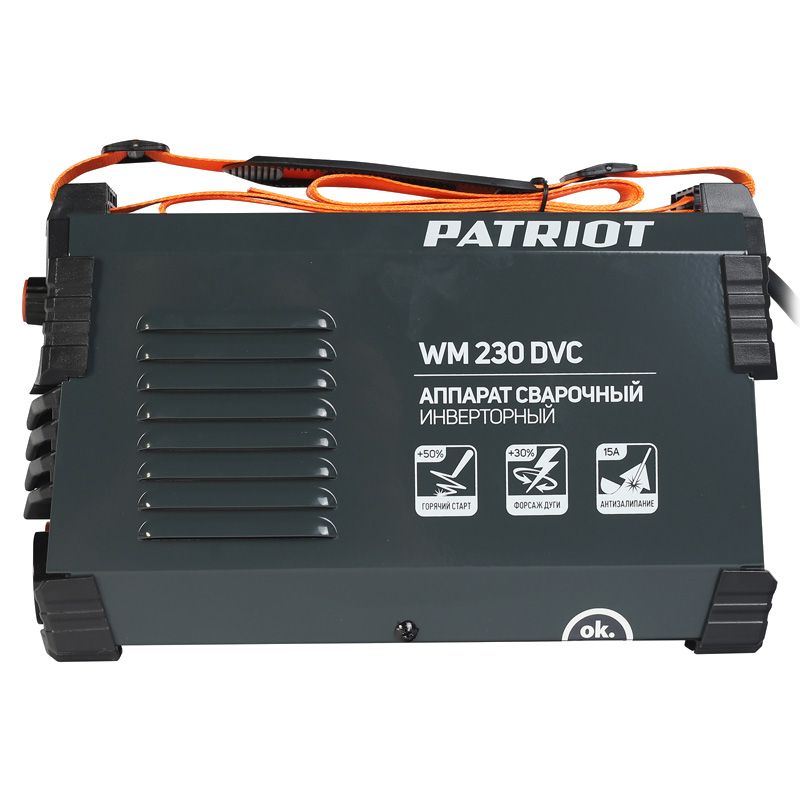 Аппарат сварочный инверторный PATRIOT WM230DVC MMA - изображение 3