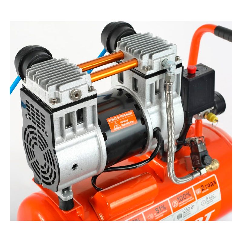 Компрессор поршневой безмасляный PATRIOT WO 24-220 - изображение 8