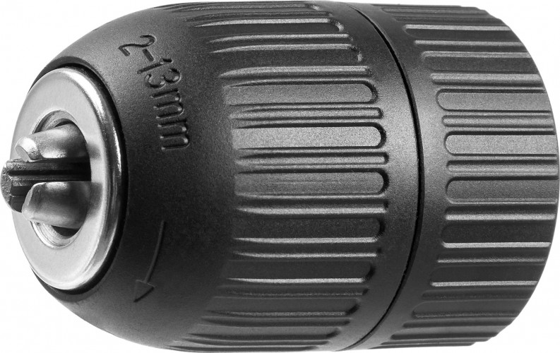 Патрон быстрозажимной для дрели ЗУБР МАСТЕР 13 мм, посадочная резьба 3/8" 2907-13-3/8_z02