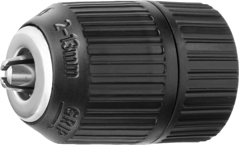 Патрон быстрозажимной для дрели STAYER MASTER 10 мм, посадочная резьба 1/2", д 0,8-10мм, пластик 29052-10-1/2