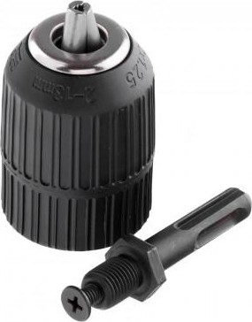 Патрон для дрели СИБРТЕХ быстрозажимной 13 мм 1/2" с адаптером 168147 168147