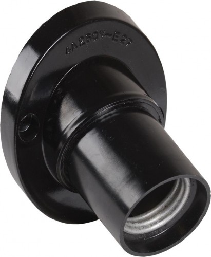 Патрон для лампы IEK Пкб27-04 e27 угловой настенный, карболитовый (с этикет.) EPK13-04-01-K01