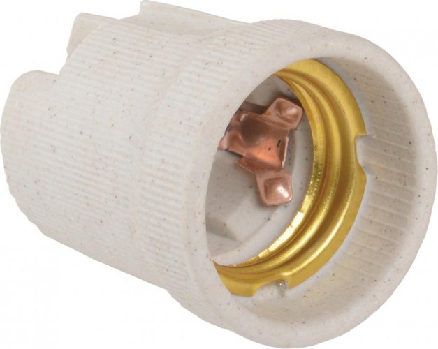 Патрон для лампы IEK Пкр27-04 e27 подвесной, керамический (с этикет.) EPC10-04-01-K01