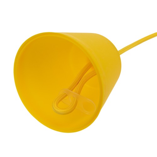 Патрон для лампы REXANT 11-8889 Е27 силиконовый со шнуром 1 м, желтый - изображение 5