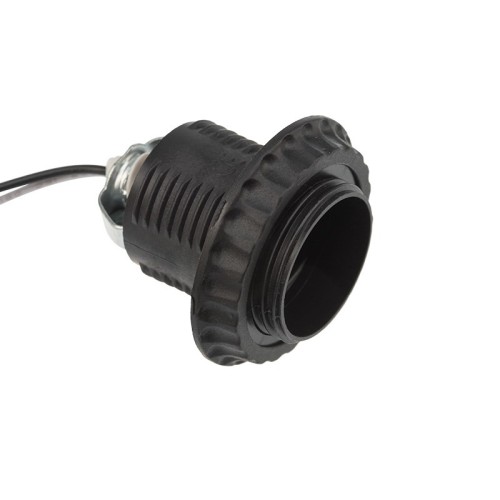 Патрон для лампы REXANT 11-8876 Е27 с проводом 20 см черный