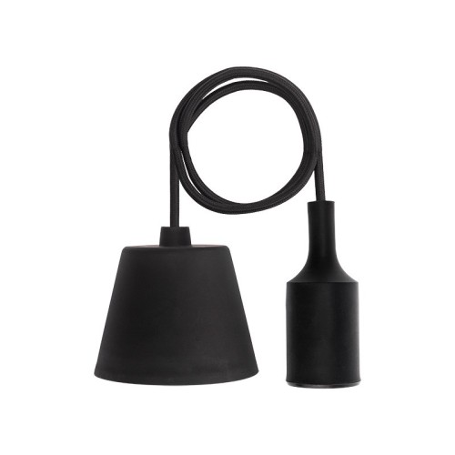 Патрон для лампы REXANT 11-8890 Е27 силиконовый со шнуром 1 м, черный - изображение 3