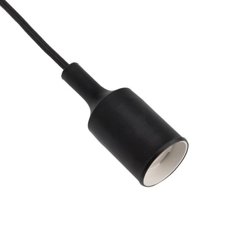 Патрон для лампы REXANT 11-8890 Е27 силиконовый со шнуром 1 м, черный - изображение 2