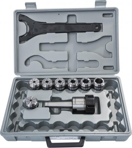 Патрон для зажимных цанг с цангами JET JE50000180 MK-3, D-6,8,10,12,16,20,25 мм, 50000180 - изображение 3