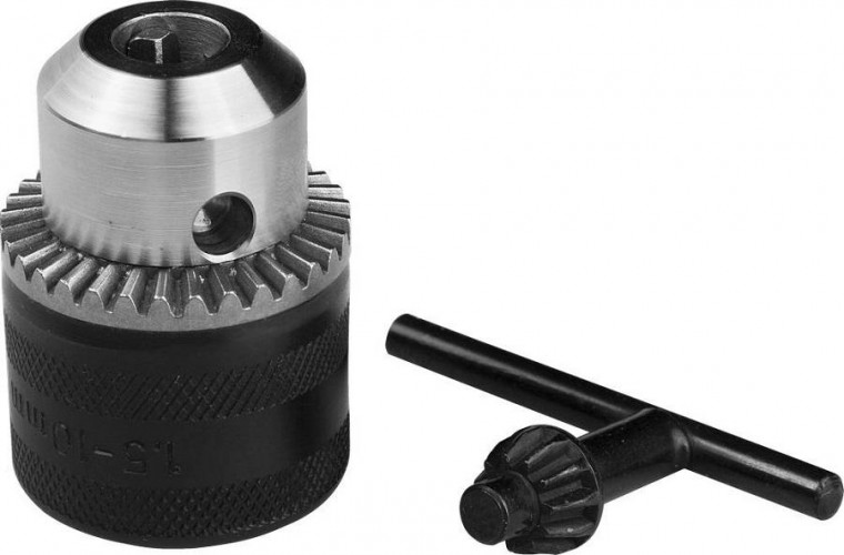 Патрон ключевой для дрели ЗУБР ПРОФЕССИОНАЛ ударный, 10мм, посадочная резьба 1/2" 2908-10-1/2_z02 - изображение 2