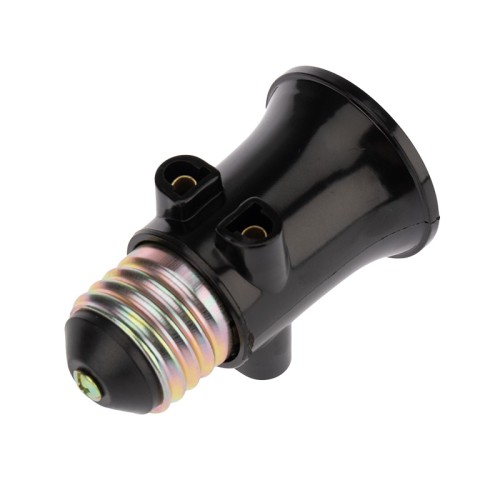 Патрон-розетка REXANT 11-8855 карболитовый Е27 черный