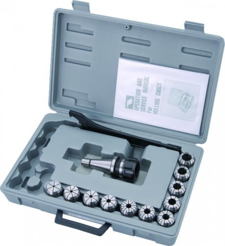 Патрон шпинделя JET JE50000125 ISO40-ER32 с набором 11 цанг (4-20 мм) 50000125