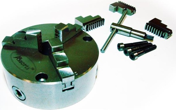 Патрон токарный Visprom 0010 3-х кулачковый, 125мм для поворотного стола HV6