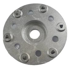 Чашка алмазная шлифовальная по бетону и покрытиям Ниборит PCD Бобр LS6 Н9 125 - изображение 2