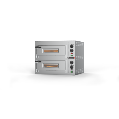 Печь для пиццы PIZZA GROUP Compact M35/8-B (2 камеры)