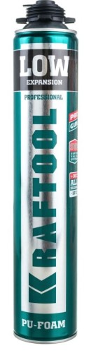 Пена монтажная KRAFTOOL LOW EXPANSION SVS всесезонная 41181_z01