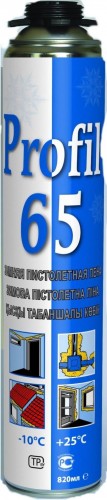 Пена монтажная Profil 65 профессиональная, всесезонная (820 мл) 131561 131561