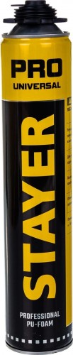 Пена монтажная STAYER PRO профессиональная, всесезонная, (0,75 л,) 41135