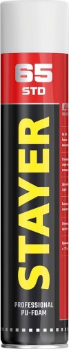 Пена монтажная STAYER STD 65 стандарт, всесезонная (0,75 л) 41134