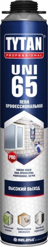 Пена монтажная Tytan 65 UNI профессиональная (750мл) тов-203241