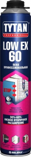 Пена монтажная Tytan LowEx 60 профессиональная (750мл) тов-203235