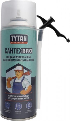 Пена монтажная Tytan СантехBRO  всесезонная (500мл) тов-220011