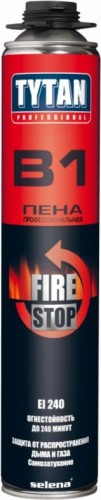 Пена монтажная Tytan В1 профессиональная, пожаростойкая (750мл) тов-203243