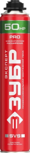 Пена монтажная ЗУБР PRO HP профессиональная, всесезонная (800 мл) 41148