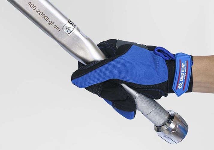 Перчатки антивибрационные KING TONY 9TH43-XXL с силиконом, размер xxl - изображение 2