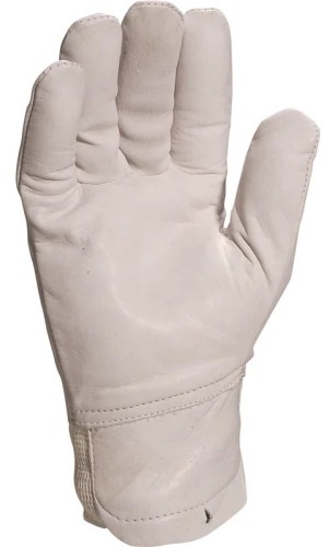 Перчатки кожаные комбинированные Delta Plus GFBLE10 с защитой запястья, р. 10 - изображение 2