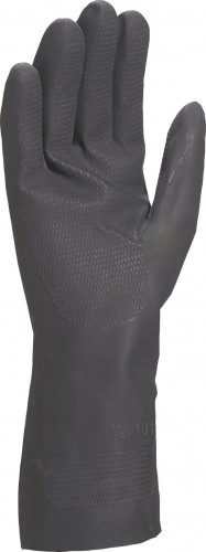Перчатки неопреновые Delta Plus VE509 с хловповым напылением, размер 10 VE509NO10 - изображение 2