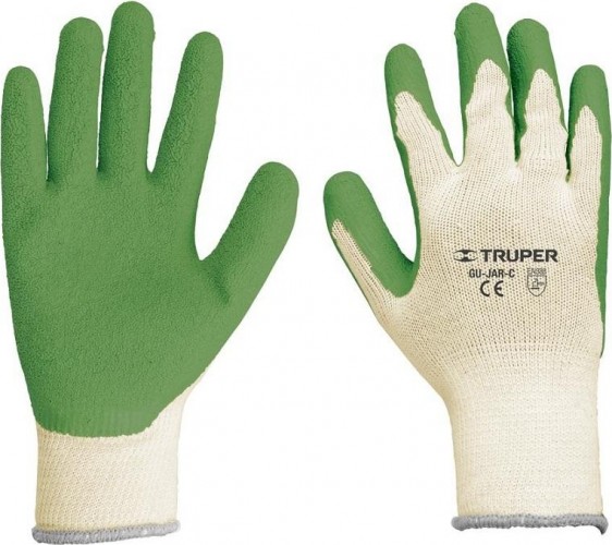Перчатки с латексным покрытием TRUPER GU-JAR-G 15267 15267