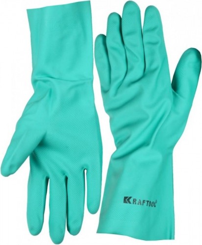 Перчатки с полимерным покрытием KRAFTOOL NITRIL нитриловые индустриальные маслобензостойкие, XL 11280-XL_z01