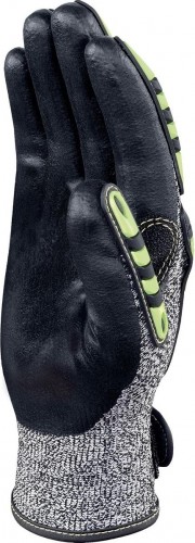 Перчатки трикотажные антипорезные Delta Plus EOS NOCUT VV910 с нитриловым покрытием, размер 9 VV910JA09 - изображение 2