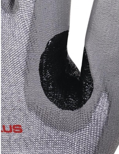 Перчатки трикотажные антипорезные Delta Plus VENICUT42GN с полиуретановым покрытием, размер 10 VECUT42GN10 - изображение 3