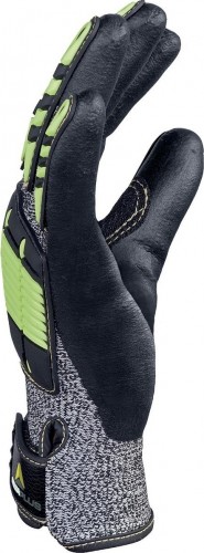 Перчатки трикотажные антипорезные Delta Plus EOS NOCUT VV910 с нитриловым покрытием, размер 9 VV910JA09 - изображение 3