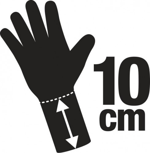 Перчатки трикотажные антипорезные Delta Plus VENICUTC01 с нитриловым покрытием, размер 8 VECUTC01GR08 - изображение 5