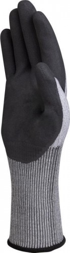 Перчатки трикотажные антипорезные Delta Plus VENICUTC01 с нитриловым покрытием, размер 8 VECUTC01GR08 - изображение 2