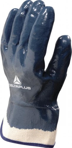 Перчатки трикотажные Delta Plus NI175 с нитриловым покрытием, размер 9 NI17509
