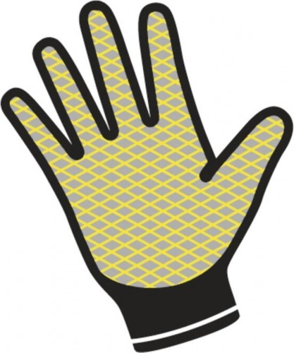 Перчатки трикотажные Delta Plus VE713 с двойным нитриловым покрытием, размер 8 VE71308 - изображение 2