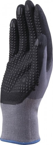 Перчатки трикотажные Delta Plus VE727 с комбинированным покрытием, размер 8 VE727NO08 - изображение 2