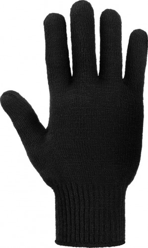 Перчатки трикотажные  "Комфорт" 7 класс 5 нитей с ПВХ черные (250пар) 911-962 - изображение 3