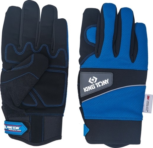 Перчатки универсальные KING TONY 9TH44-XXL утепленные, размер xxl
