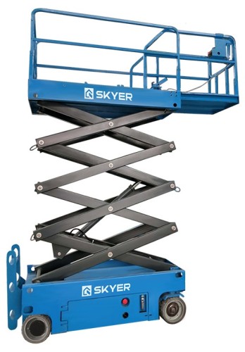 Передвижной телескопический подъемник SKYER PL1245 самоходный - изображение 2