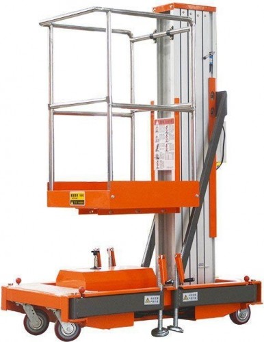 Передвижной телескопический подъемник TOR GTWY9-100 125 кг 9 м dc 1-мачтовый (автономный) 1015936