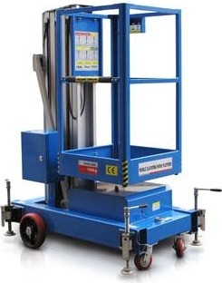 Передвижной телескопический подъемник Dingli GTWY 10-1010AC/DC мачтовый (10 м/120 кг, 12/220В)